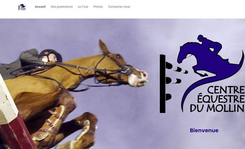 Centre Équestre du Mollin.fr